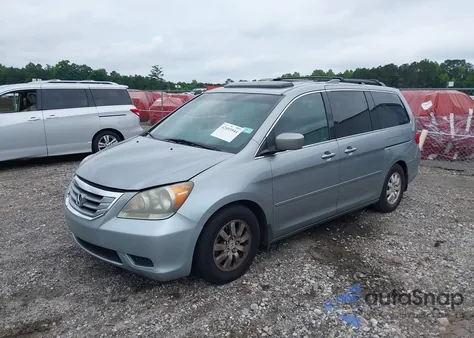 2010 Honda Odyssey Ex-L from USA, damaged, VIN 5FNRL3H76AB080859